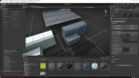 Houdini Unity Instance 的图像结果