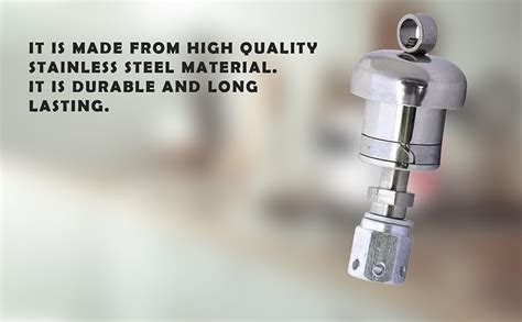 Buy NILAY Whistle Regulator Brass Vent Pipe, Steel Weight Whistle and ...