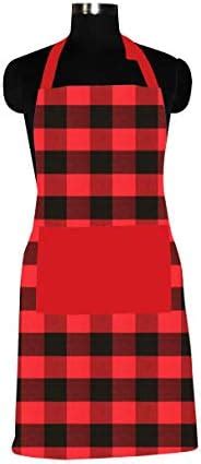 Buy AIRWILL, 100% Cotton Solid Color Aprons, Sized 65cm in Width & 80cm ...