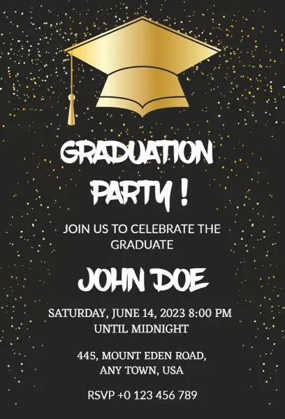 Image result for How to Use Microsoft Word to Create a Graduation Invite