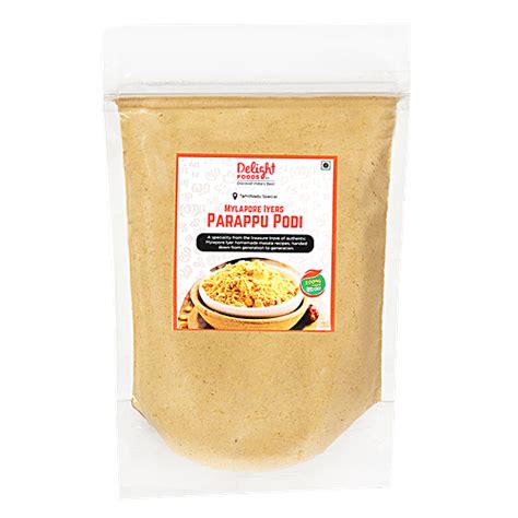 Buy Delight Foods Mylapore Iyers Paruppu Podi - Chennai Recipe Online ...