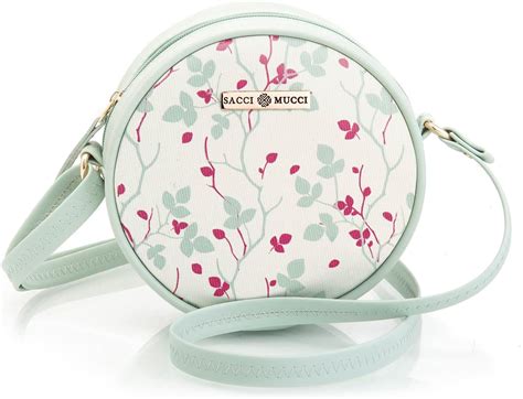 Sacci Mucci Women's Full Moon Round Sling Bag, Handmade Bags, Women ...