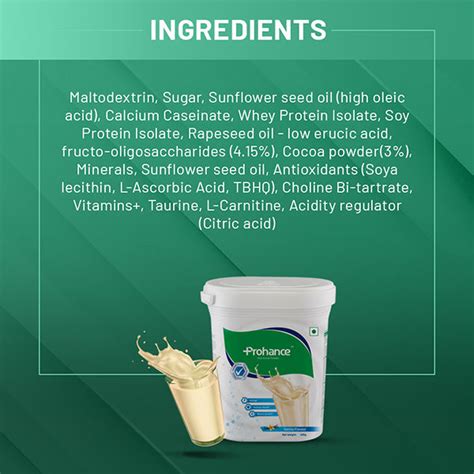 Prohance Chocolate Flavour Powder 400 gm Price, Uses, Side Effects ...