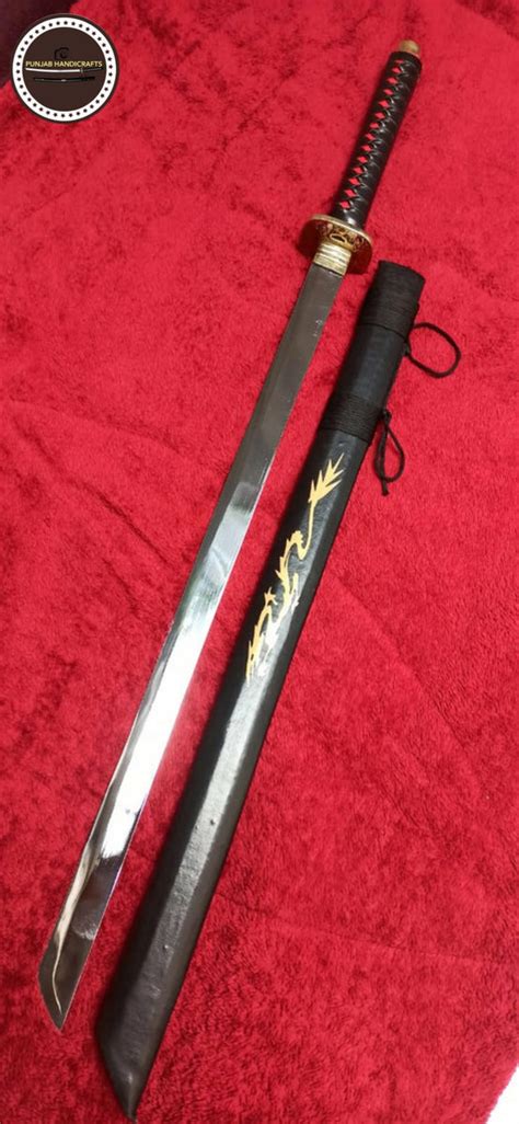 FORGED & POLISHED STEEL kATANA SWORD-2 – PUNJAB HANDICRAFTS