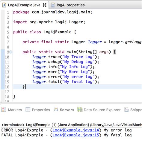 Image result for Log4j Format Specifier Java