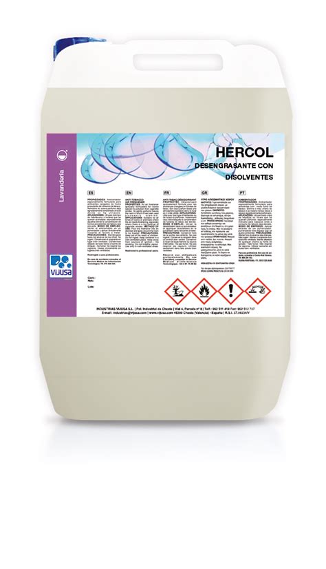 Base Desengrasante Vijusa HERCOL 20L - Super Tintorero