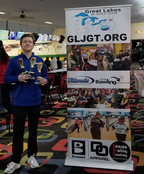 April 3, 2022 - JR/ADULT - Thunderbowl Lanes in Allen Park Michigan - Great Lakes Junior Gold Tour