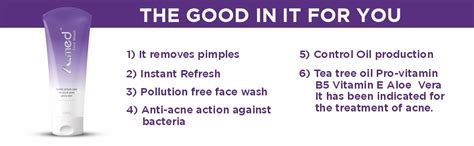 Acmed Pimple Care Face Wash for Acne Prone Skin (200grams) : Pack of 01 ...
