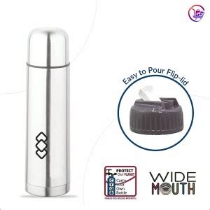 GAJANAND ENTERPRISES Gravity Insulated Water Bottle Hot And Cold 500 ml ...