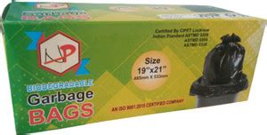 Navkar Garbage Bags/Trash Bags/Dustbin Bags Medium Size 19" x 21" Pack ...