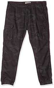 ROYAL ENFIELD Camo Cargo Jogger Brown (36") 91 Cm : Amazon.in: Clothing ...