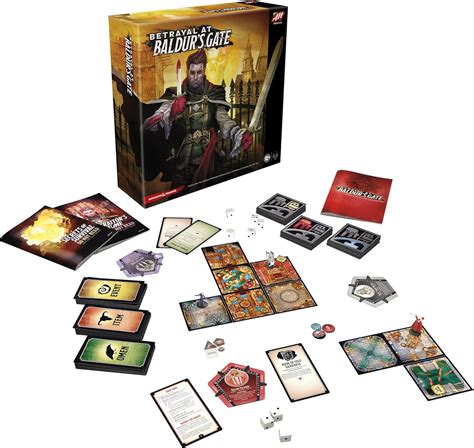Buy Hasbro Gaming Avalon Hill Betrayal at Baldur's Gate Modular Board ...