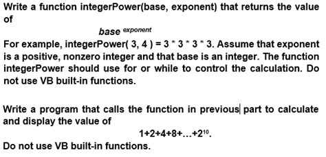 Image result for Power for Integer in Programming