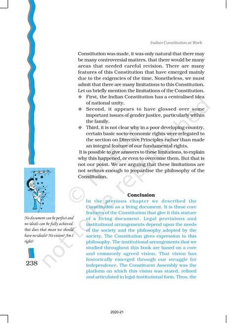 The Philosophy Of The Constitution - NCERT Book of Class 11 Indian ...