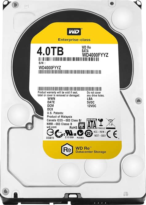 Western Digital RE WD4000FYYZ 4 TB 3.5" | Ubuy India