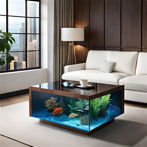 Interactive Coffee Table Aquarium | Add Beauty to Your Home