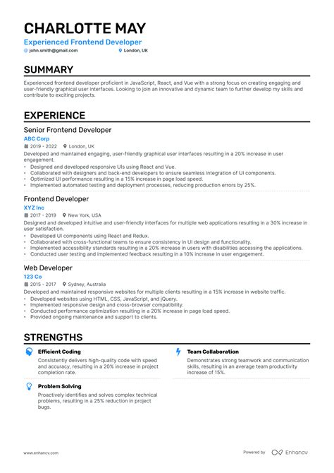 JavaScript Resume 的图像结果