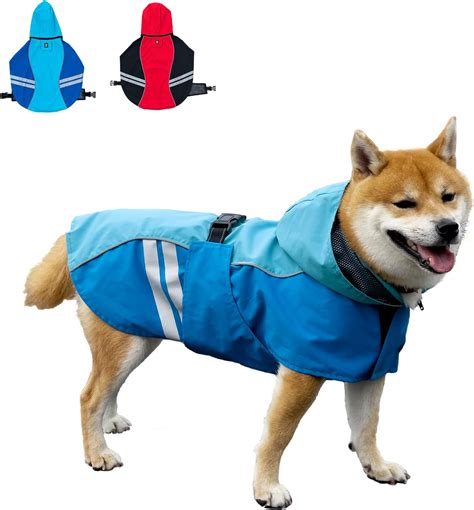 Amazon.com : Cosibell Waterproof Dog Raincoats with Hood for Medium ...
