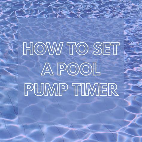 Image result for Pool Timer Not Working