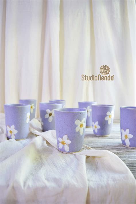 Water Tumblers- Set Of 2-Daisy-Lilac – Studio Nendo