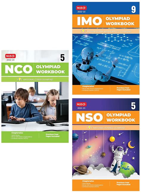 Buy National Cyber Olympiad (NCO) Work Book for Class 5 & National ...