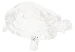 KESAR ZEMS Wish Fulfilling Tortoise of Crystal Clear Glass - for ...