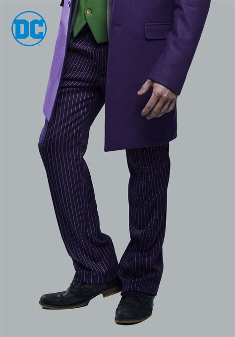 THE JOKER Slim Fit Adult Suit Pants (Authentic) | The Joker Costumes