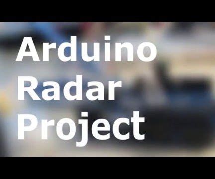 DIY Arduino Radar 的图像结果