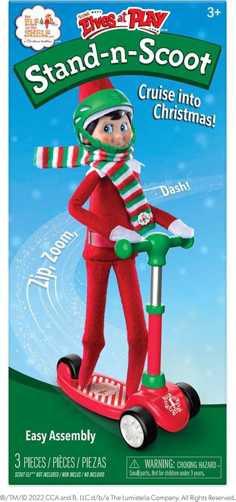 Buy Elf On The Shelf Scout Girl (Brown Eyed Girl) with Elves at Play ...