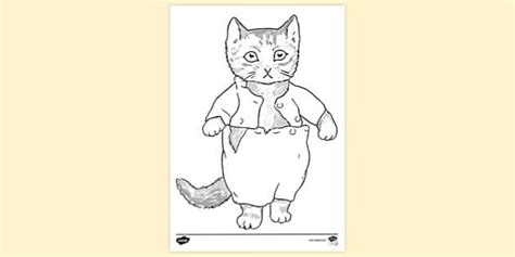 Tom Colouring Sheet - Resources - Twinkl