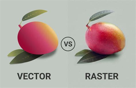 Vector vs Raster Graphics 的图像结果