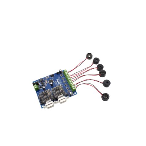 Industrial Current Monitor 6-Channel 5-20 Max Amps Wired Solid Core ...