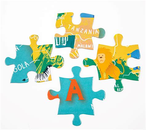 Map Of Africa Puzzle Africa Jigsaw Puzzle In A Tube 300 Pieces Map - map of africa jigsaw puzzle 1000 pieces