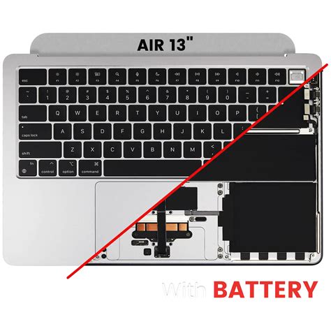 Top Case Assembly With Battery And Keyboard Compatible For MacBook Air