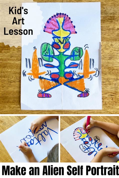 Image result for Alien Painting EYFS