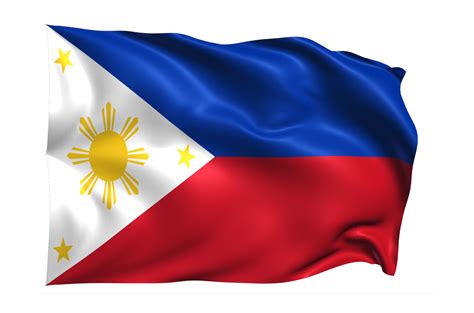 Philippines Waving flag Realistic Transparent Background 15309519 PNG