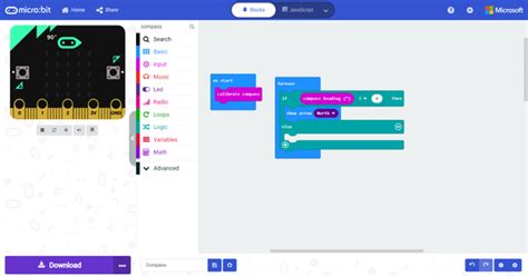 Image result for Micro Bit Compass Sensor Code