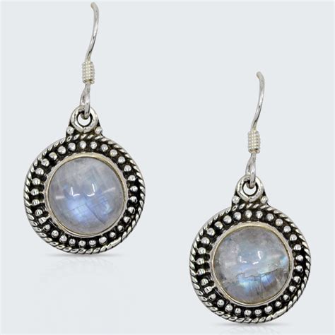 Renaştere fundație FALS cercei din argint cu piatra lunii În ceea ce ...