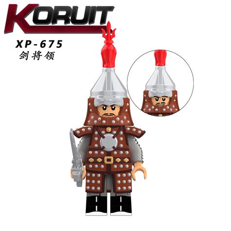 Medieval Ming Dynasty Soldier XP-675 Minifigures - Brixtoy
