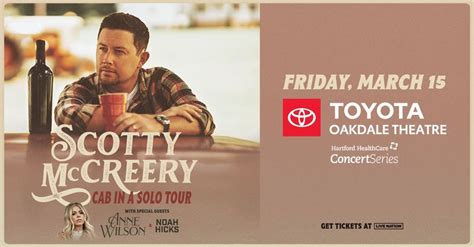 Scotty McCreery: Cab In A Solo Tour, Toyota Oakdale Theatre ...