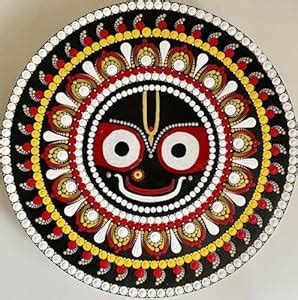 Unique wants Jagannath ji Dotted Mandala Original handmade painting ...
