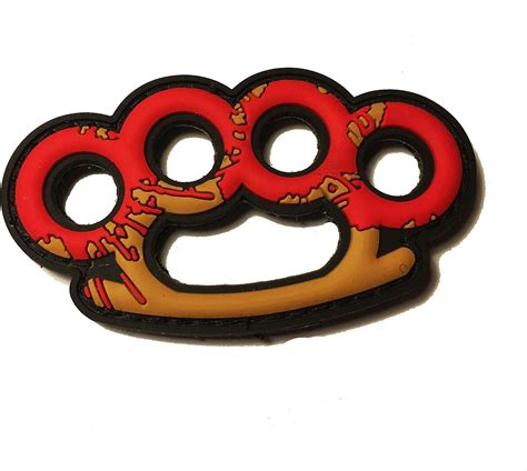 Empire Tactical USA The Slaughter Series Bloody Brass Knuckle PVCRubber ...