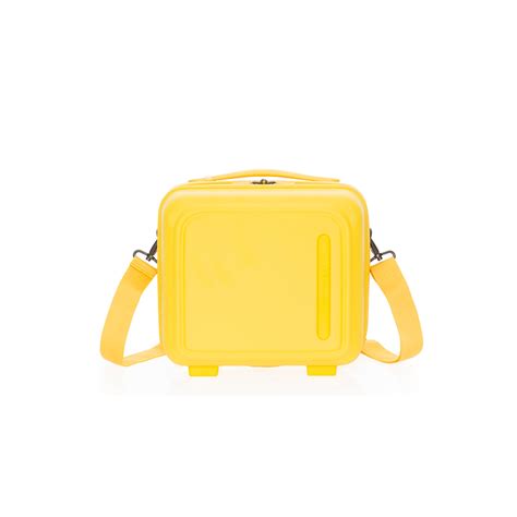 Small Yellow Beauty Case | Cabin Luggage | Mandarina Duck – Mandarina ...
