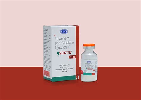 Injection 1 Vial Imipenem+Cilastatin 500 mg