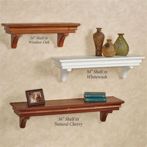 Easton Wooden Wall Display Shelf