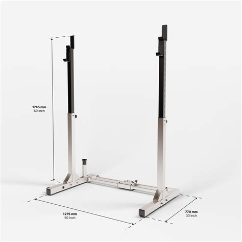 Ultra-Compact 2-Second Fold-Down Weight Training Rack 120 kg