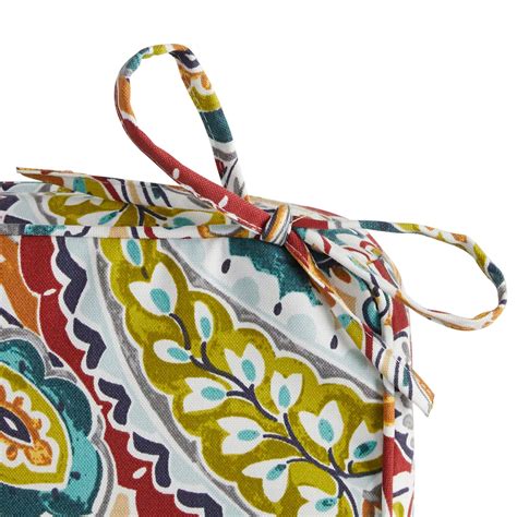 Paisley Chili Outdoor Deep Seat Cushion | At Home