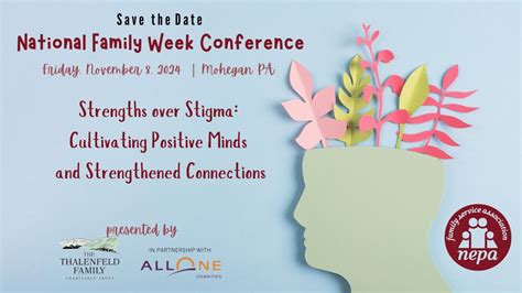 2024 National Family Week Conference: Strengths over Stigma, Mohegan ...