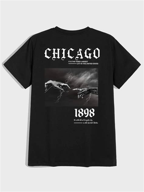 Manfinity EMRG Men T-Shirts Fit Crew Neck Short Sleeve Graphic Tee ...