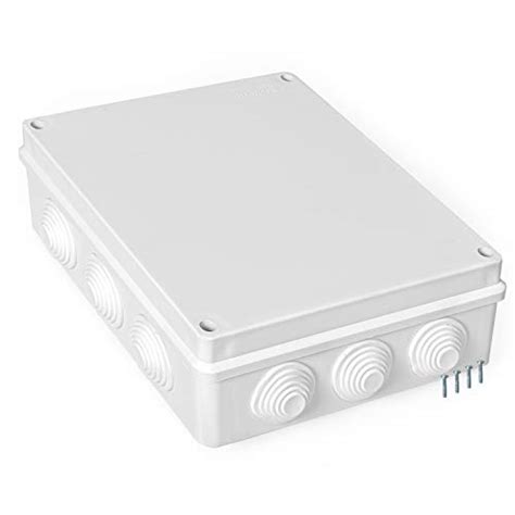 Buy Outdoor Electrical Junction Box - Large 10 x 8 Inch Waterproof ...